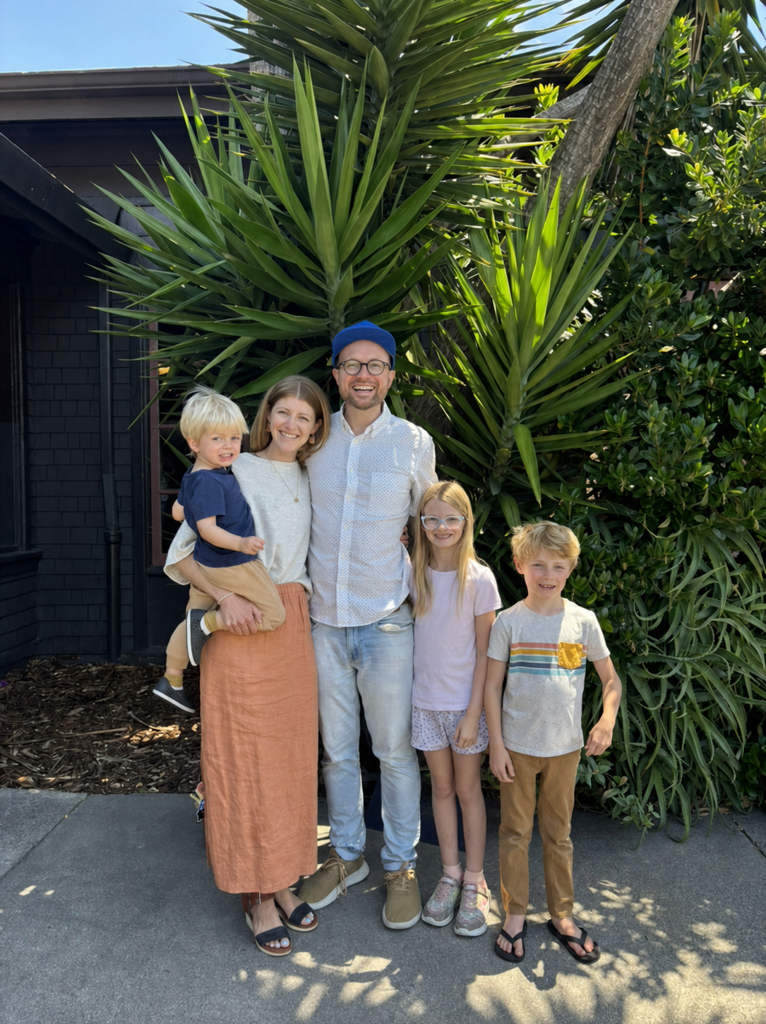 Kelsy with her family